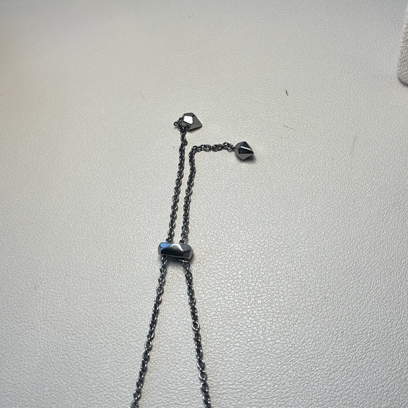 Kendra Scott Debra Silver Adjustable Necklace - Picture 3 of 4